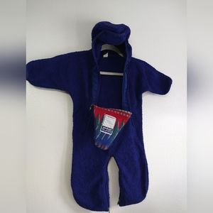 Patagonia baby fleece one piece